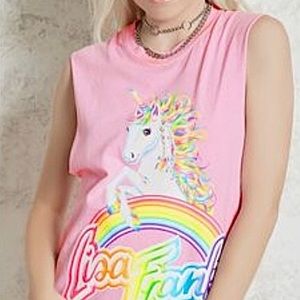 🌈LISA FRANK Unicorn Tank Top